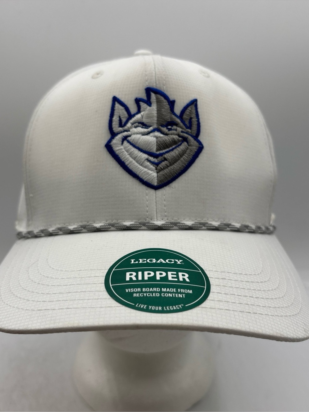 Saint Louis University Billikens Legacy Ripper Rope Golf Hat White SnapBack OSFM